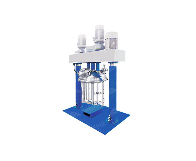 Three-shaft multifunctional mixer