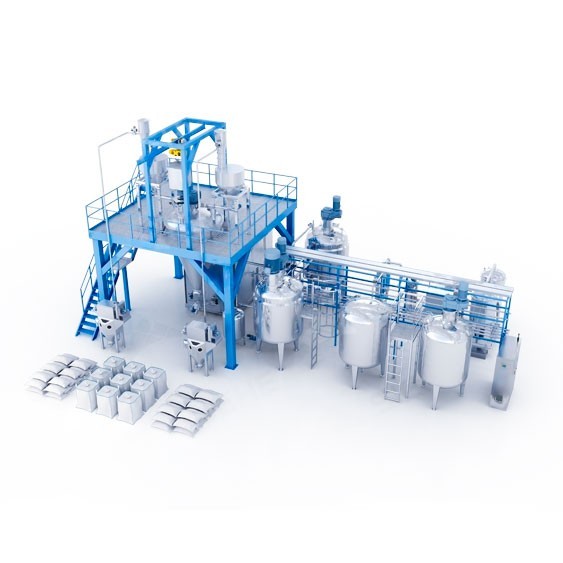 Complete production line of battery suspension